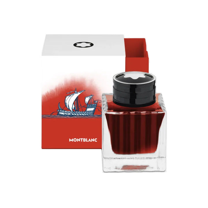 Montblanc Ink Boccetta 50ml Meisterstück x 올림픽 헤리티지 파리 1924 레드 132952