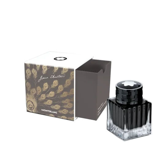 Montblanc 잉크 플라스크 50ml 작가 판 Homage To Jane Austen Umber 브라운 132955