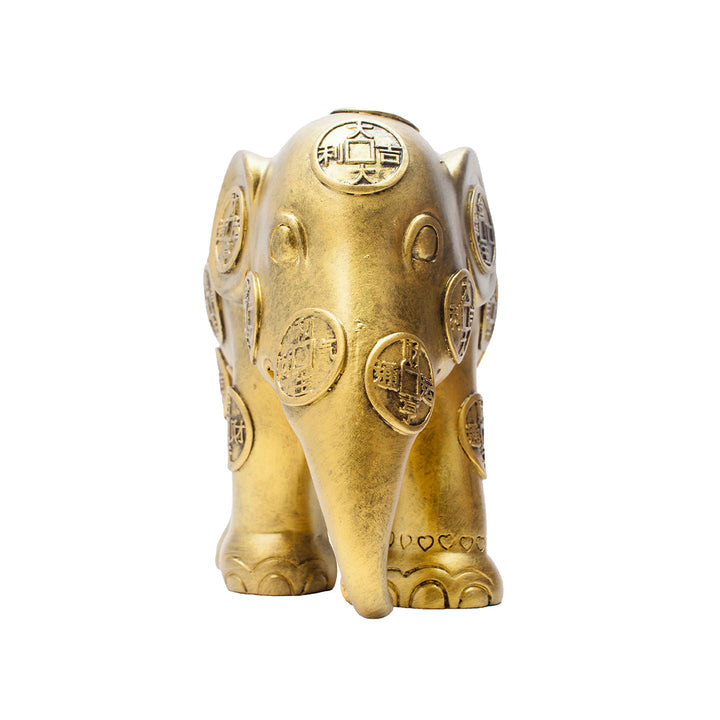 Elephant Parade Elefante Lucky Coins 20cm限量版750件幸運硬幣20