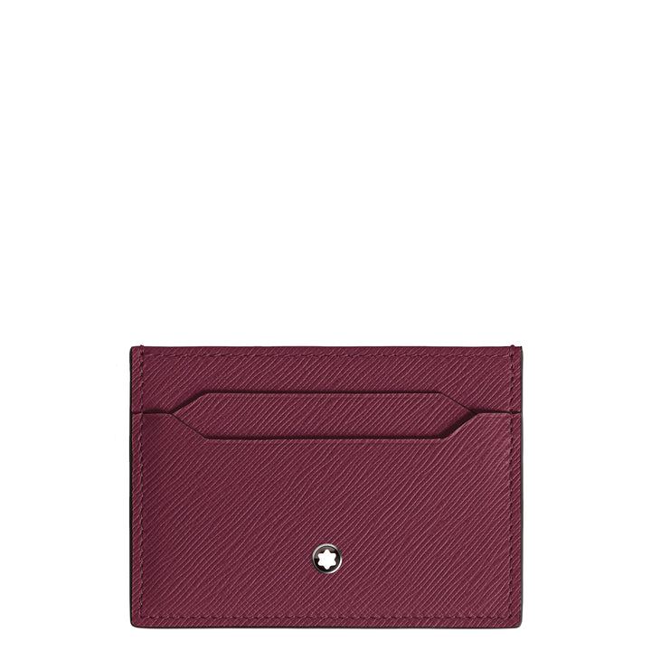 Montblanc 카드 카드 5 Sartorial Cassis 199375 구획