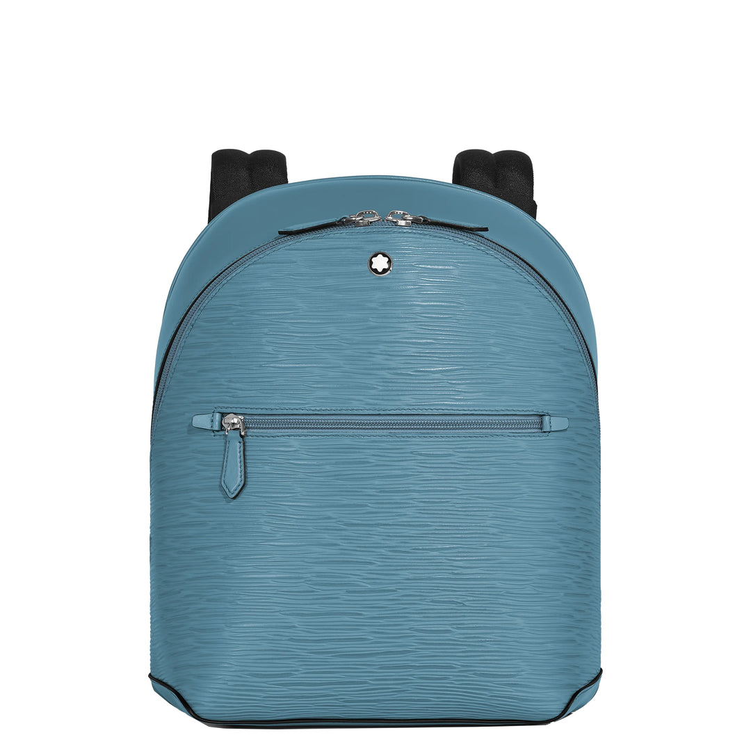 Montblanc Small Backpack 4810 Smoky Blue 199325