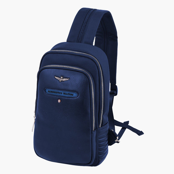 Aeronautica Militare Single Shoulder convertible backpack line SKY AM452-BL