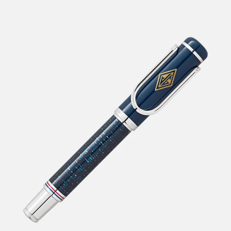 Montblanc Fountain 위대한 캐릭터 Gatsby Special Edition Punta F 130657에 경의를 표합니다.