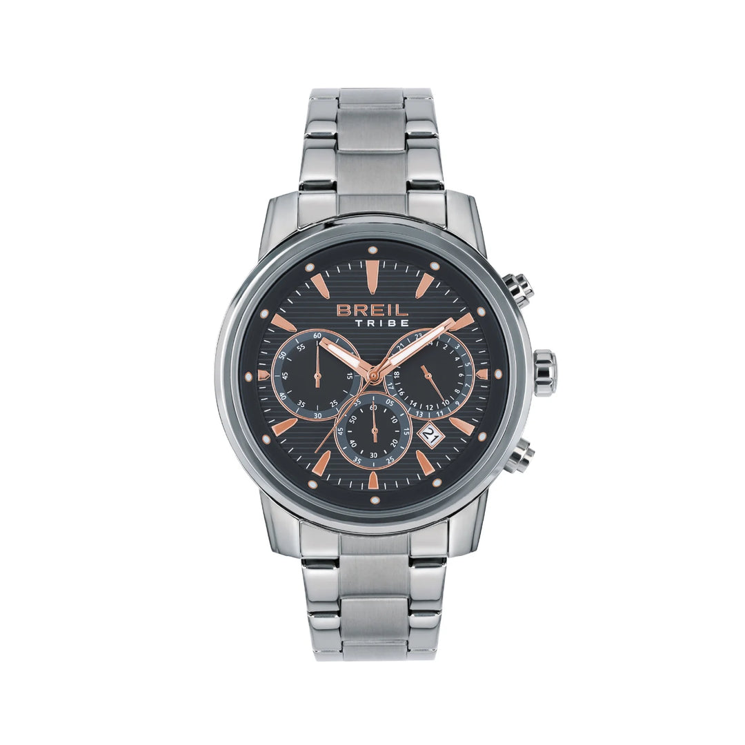 Breil Caliber Chrono 43mm灰色のクォーツウォッチEW0729