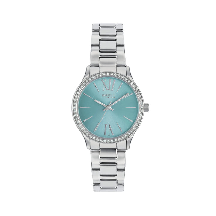 Breil Abby 32mm turquoise quartz watch ew0654