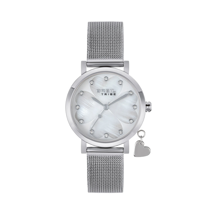 Breil Watch Emily 30mm Madreperla立方氧化石英鋼EW0786