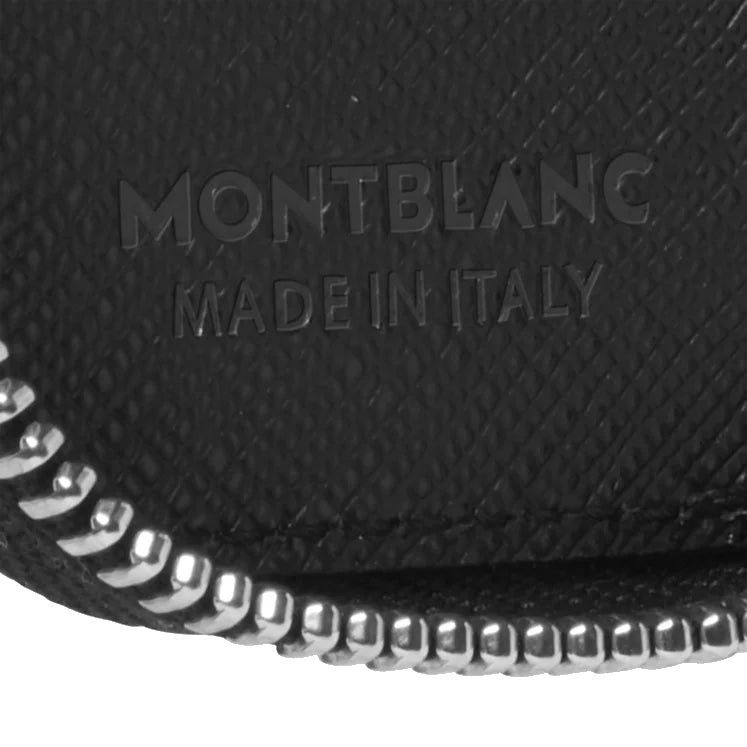 검은 색상 Zip 198362를 가진 1 개의 쓰기 도구를위한 Montblanc 사례