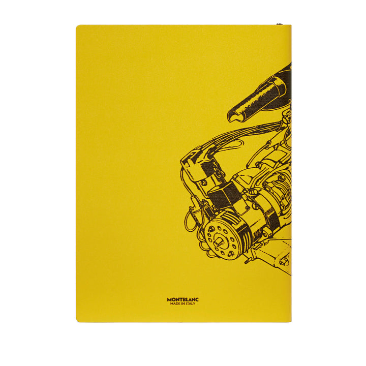 Montblanc Note Block＃146 A LINE MONTBLANC偉大人物Enzo Ferrari特別版Giallo Modena 134717