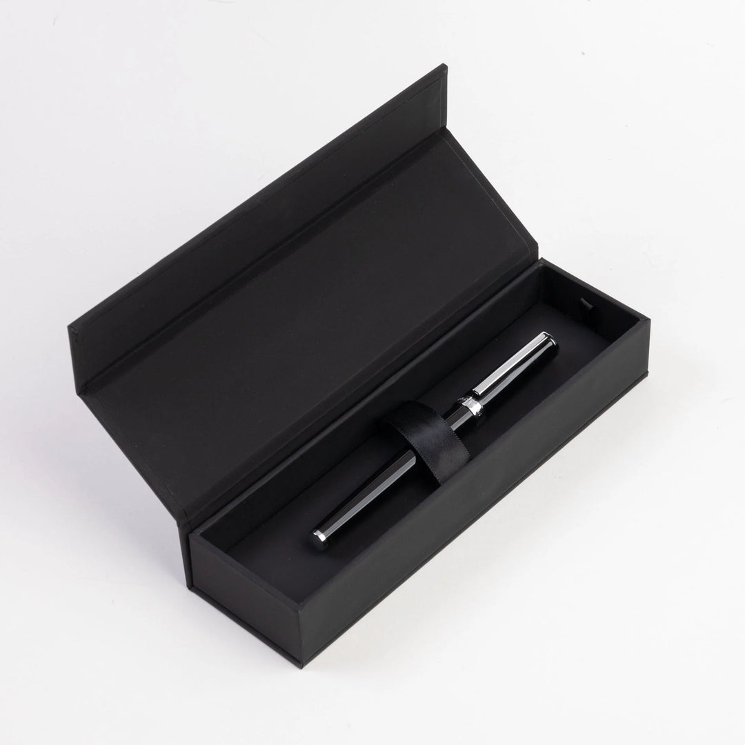 Hugo Boss Penna Roller齒輪圖標黑色HSN2545A