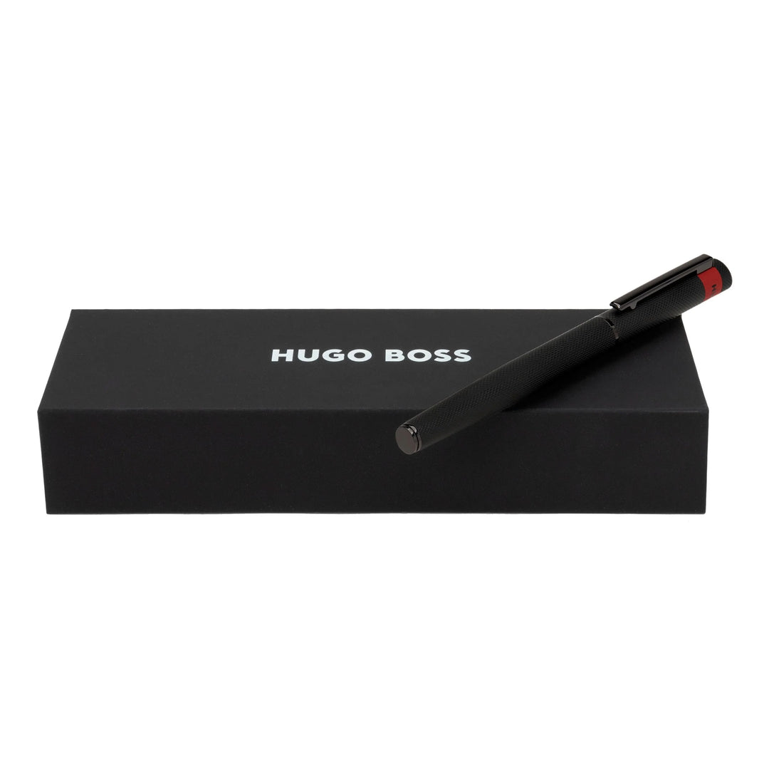 Hugo Boss Pen Roller Loop Diamond Black HSW3675A