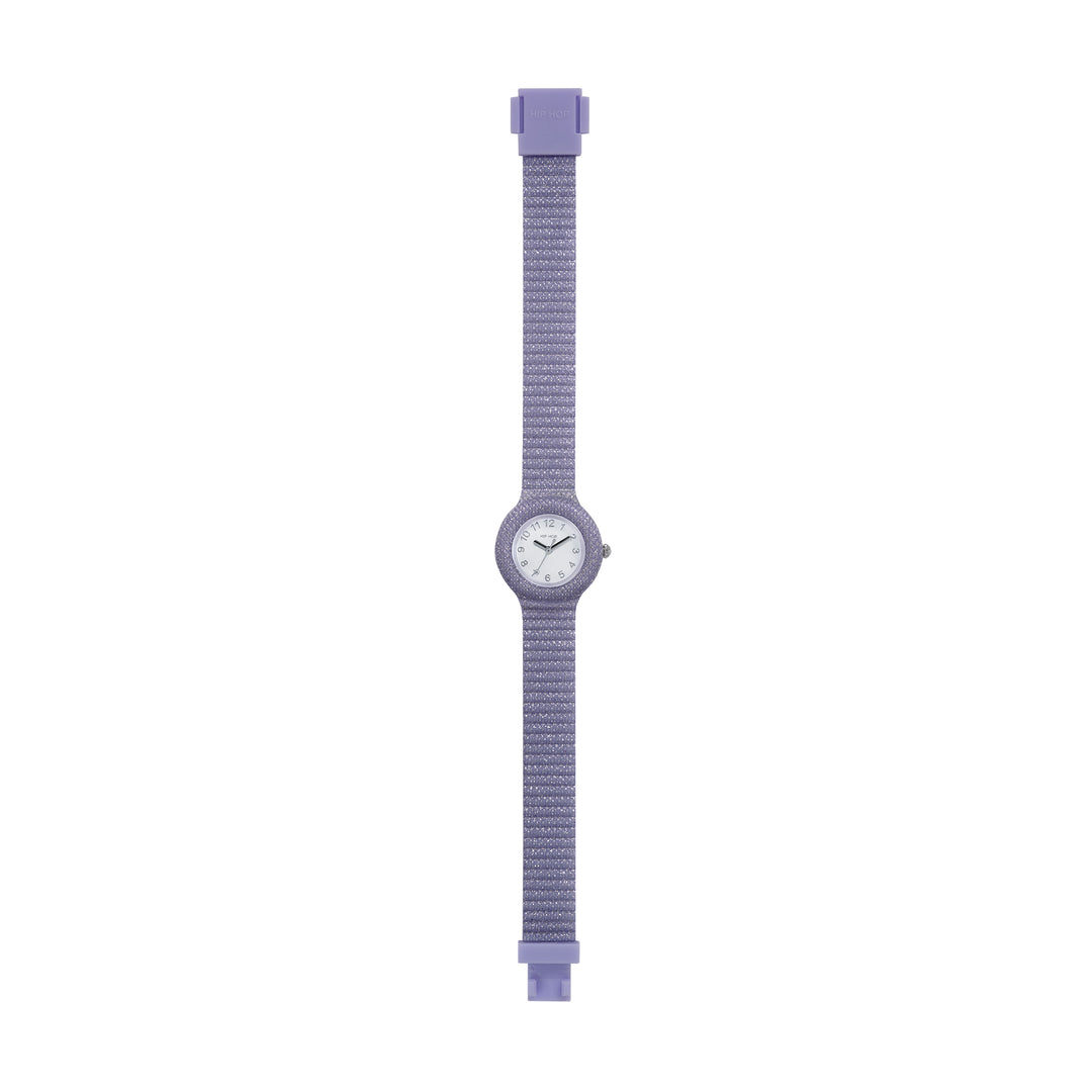 Hip Hop Lilac Shimmer Crush Collection 28mm Hwu1246 watch watch