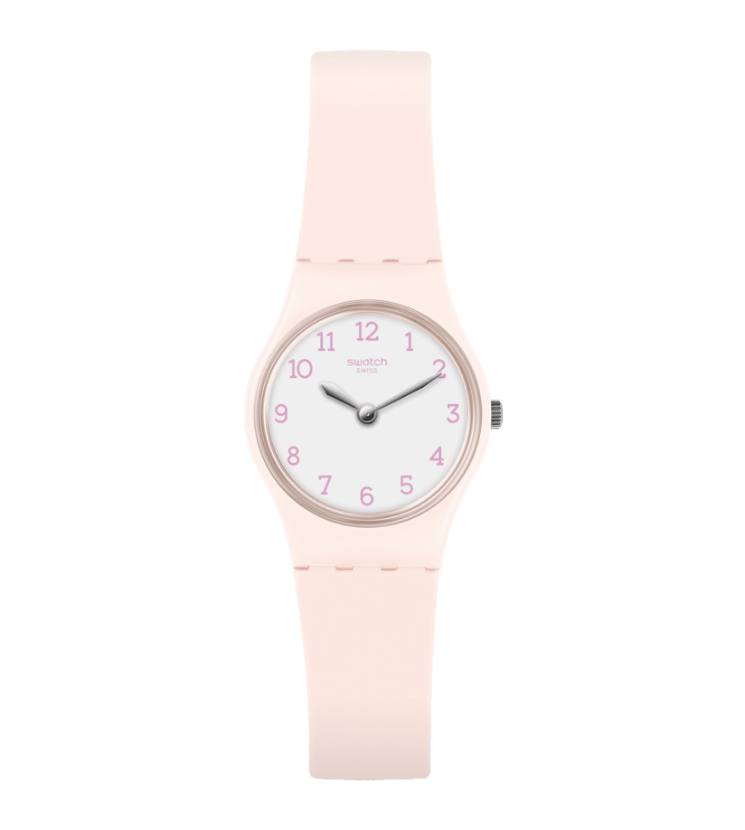 Swatch 시계 PINKBELLE 오리지널 레이디 25mm LP150