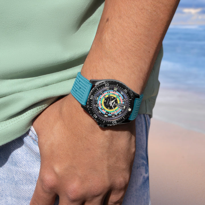 Mido Ocean Star Decompression Worldtimer Limited Edition 1961 40mm 자동 블랙 마감 PVD Black M026.807.807.33.051.00