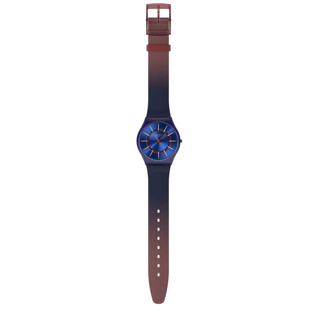 Swatch Very Jazzy Berry Originals Skin 34mm SS08N117