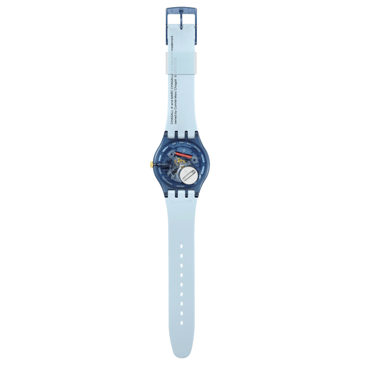 Swatch Chagall's Blue Circus特別版Tate Gallery Originals New Gent 41mm Suaz365