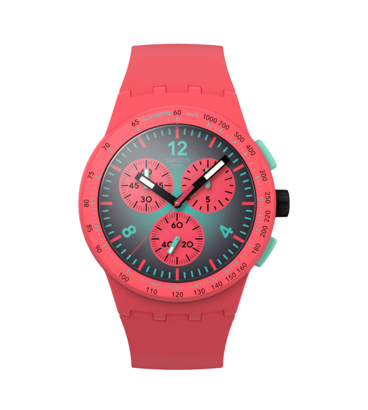 Swatch Paradiso 시계 Kinetiko Originals Chrono 42mm Spest100