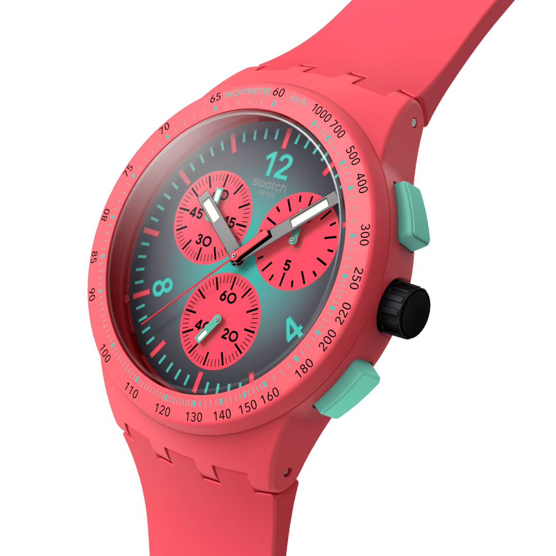 Swatch Paradiso 시계 Kinetiko Originals Chrono 42mm Spest100