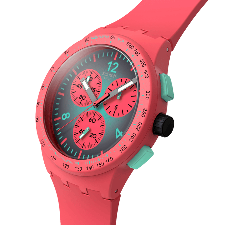 Swatch Paradiso 시계 Kinetiko Originals Chrono 42mm Spest100