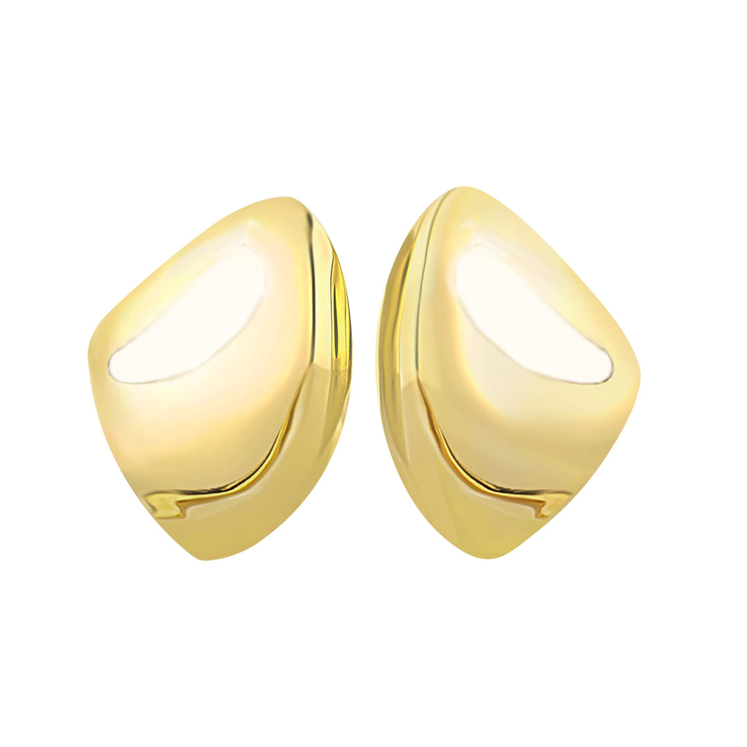 Breil Retwist Earrings Steel IP Gold TJ3460 마감