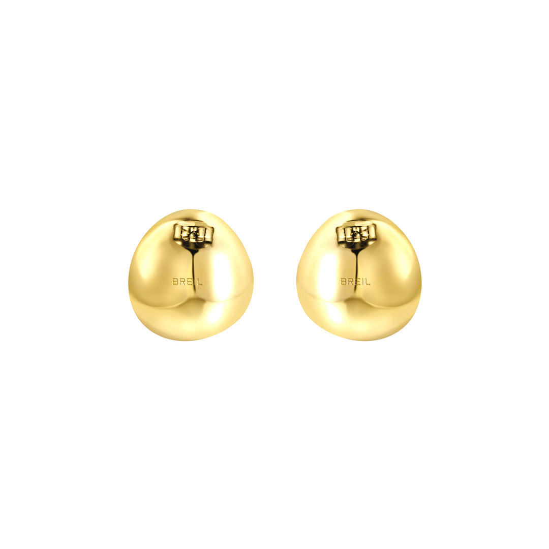 Breil Earrings Bubble Steel Finish IP Gold TJ3710