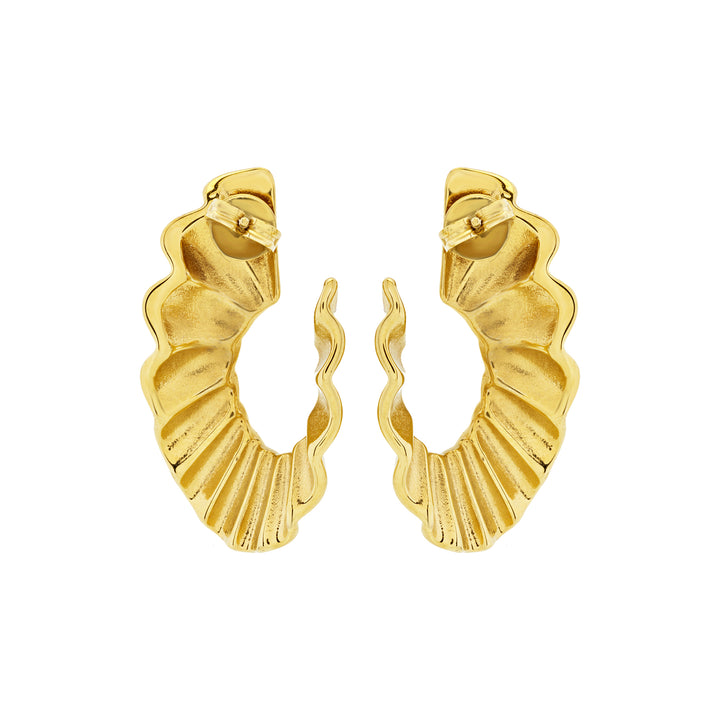 Breil EarringsPlissèSteelFinish IP Gold TJ3794