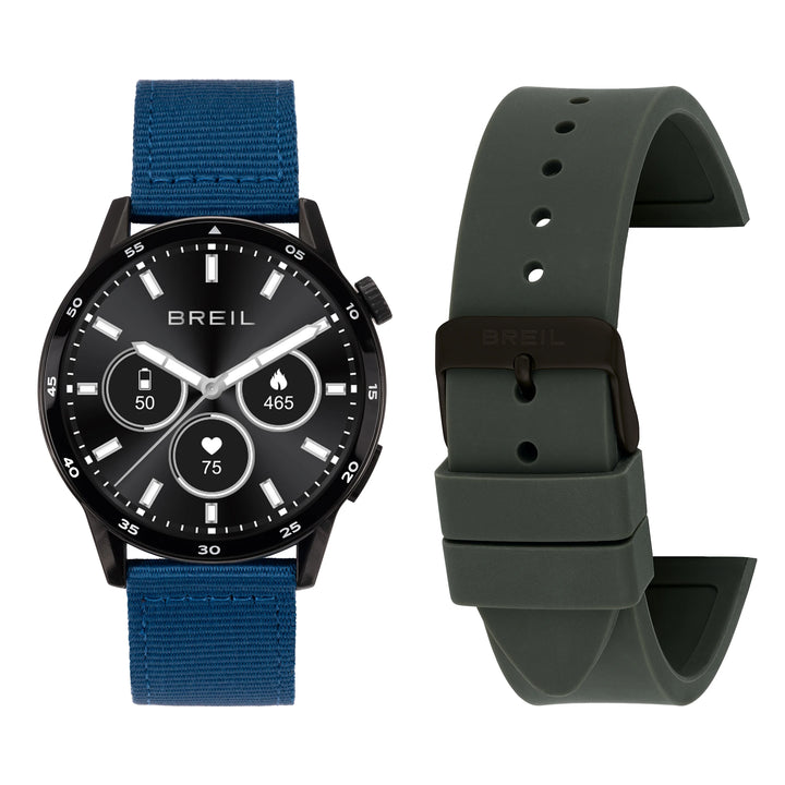 Breil Smartwatch Watch BC-2 45.5mmm 입 마감 Black IP Black Tw2096