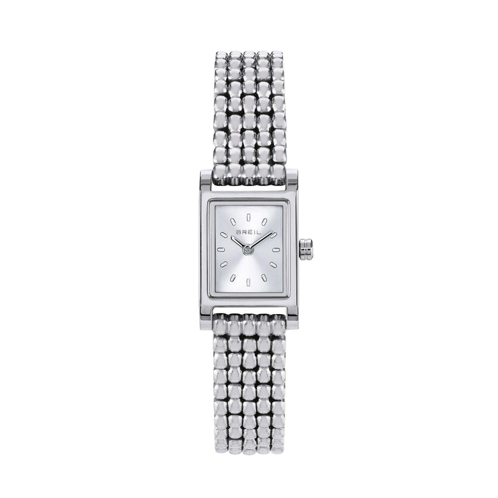 Breil Clock Demure 16x25mm Silver Quartz Steel TW2103