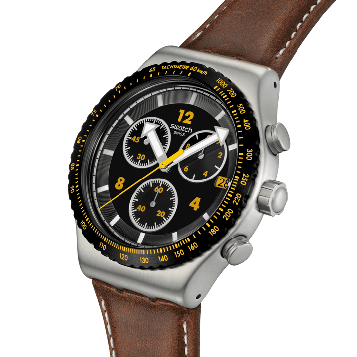 Swatch Canyon Chaser Originals Chrono Irony 43mm YVS530 시계