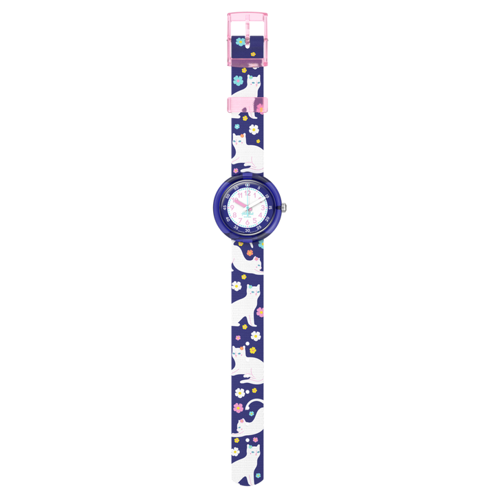 Flik Flak Fanty Cat Friends Fur-Ever 32mm FPNP164時計