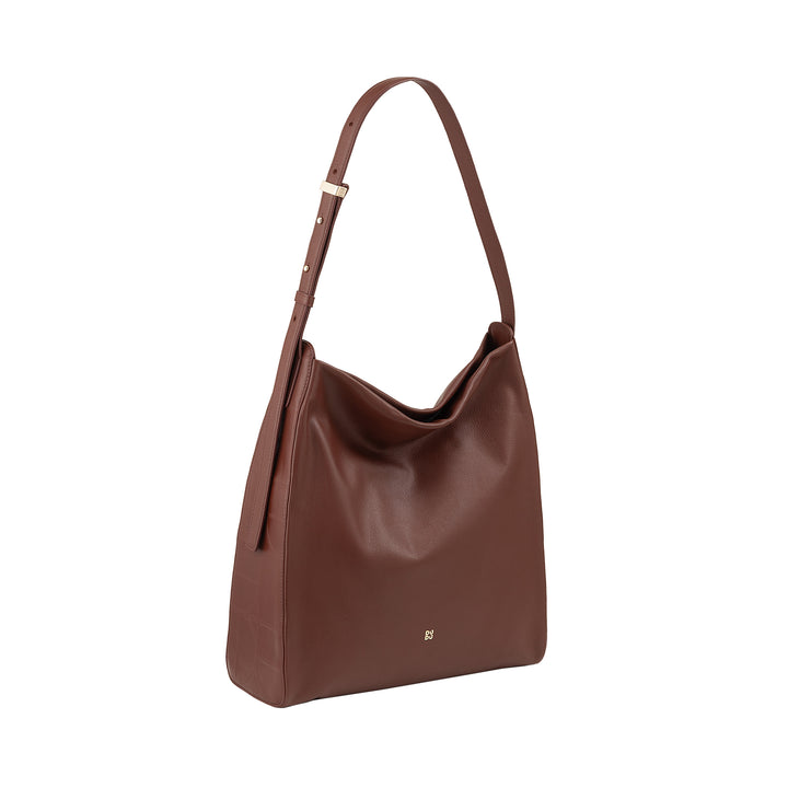 Dudu Women's Shourdled Bag Trapezoidal Real Leather、Trapeze Bagは、調整可能なショルダーストラップを備えています - エレガントで広々とした自由時間、仕事、夕方