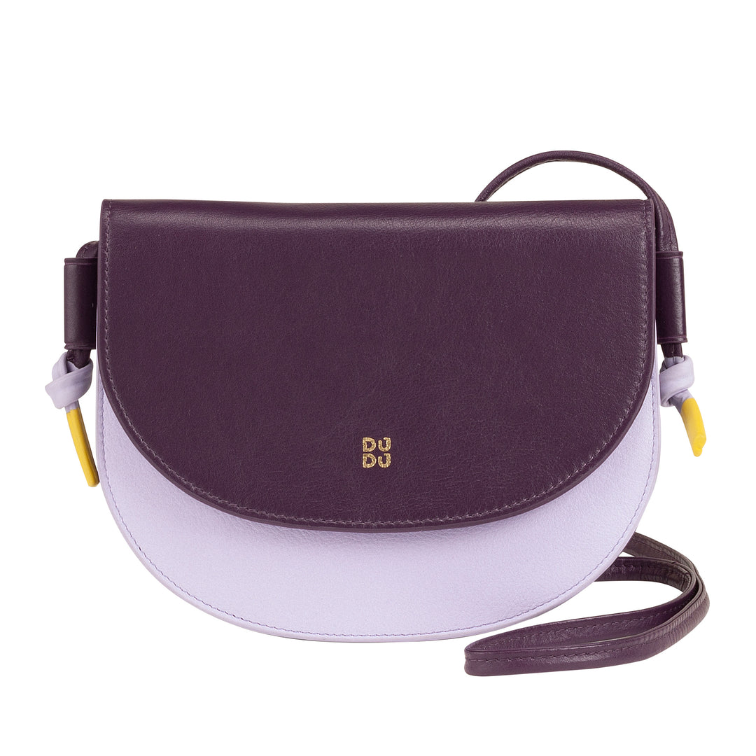 DUDU BRAKE BROW SMALL WOMEN IN LEATHER, COMPETTED STEP SOCK BANK WITH BUTTON CLOSURE, ADVANTABLE shoulder strap