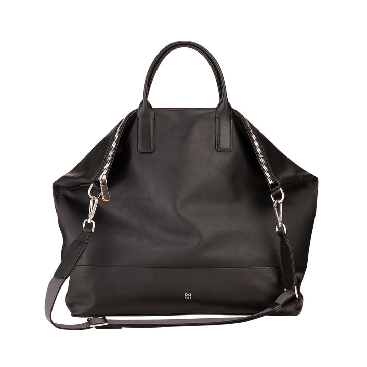 Dudu Women Soft Women Bag in Leather、Greging Brwing Back with Detable Back、2つのハンドル付きのハンドバッグとジップクロージャー