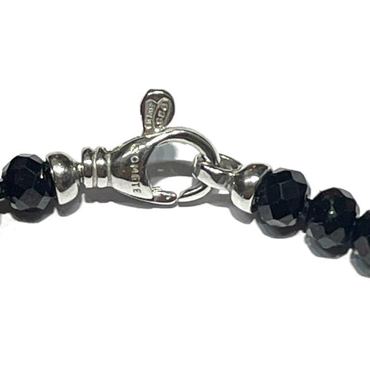 Comete girocollo argento 925 spinello nero UGL 739 - Capodagli 1937