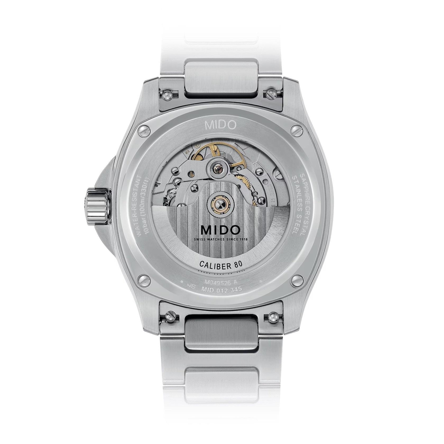 MIDO MultiFort TV Watch Big Date 40mm Blue Automatic Steel M049.526.11 –  Capodagli 1937