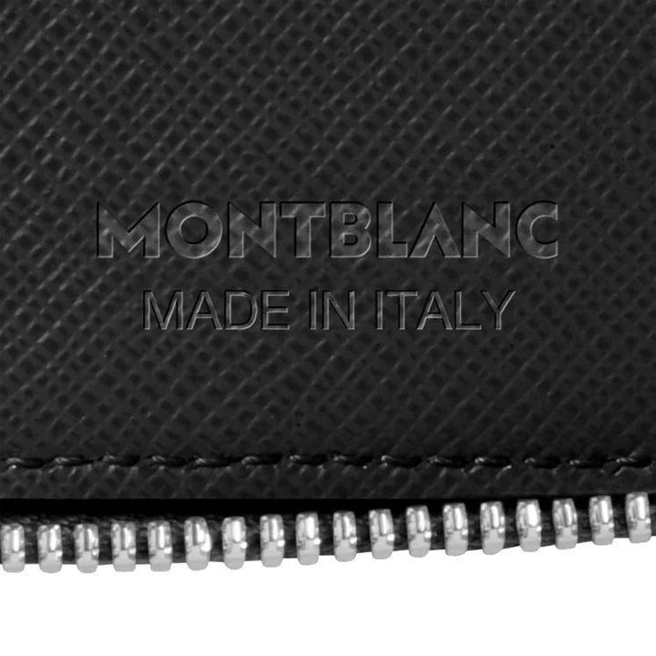 Montblanc astuccio per 5 strumenti da scrittura con zip sartorial nero 198364 - Capodagli 1937