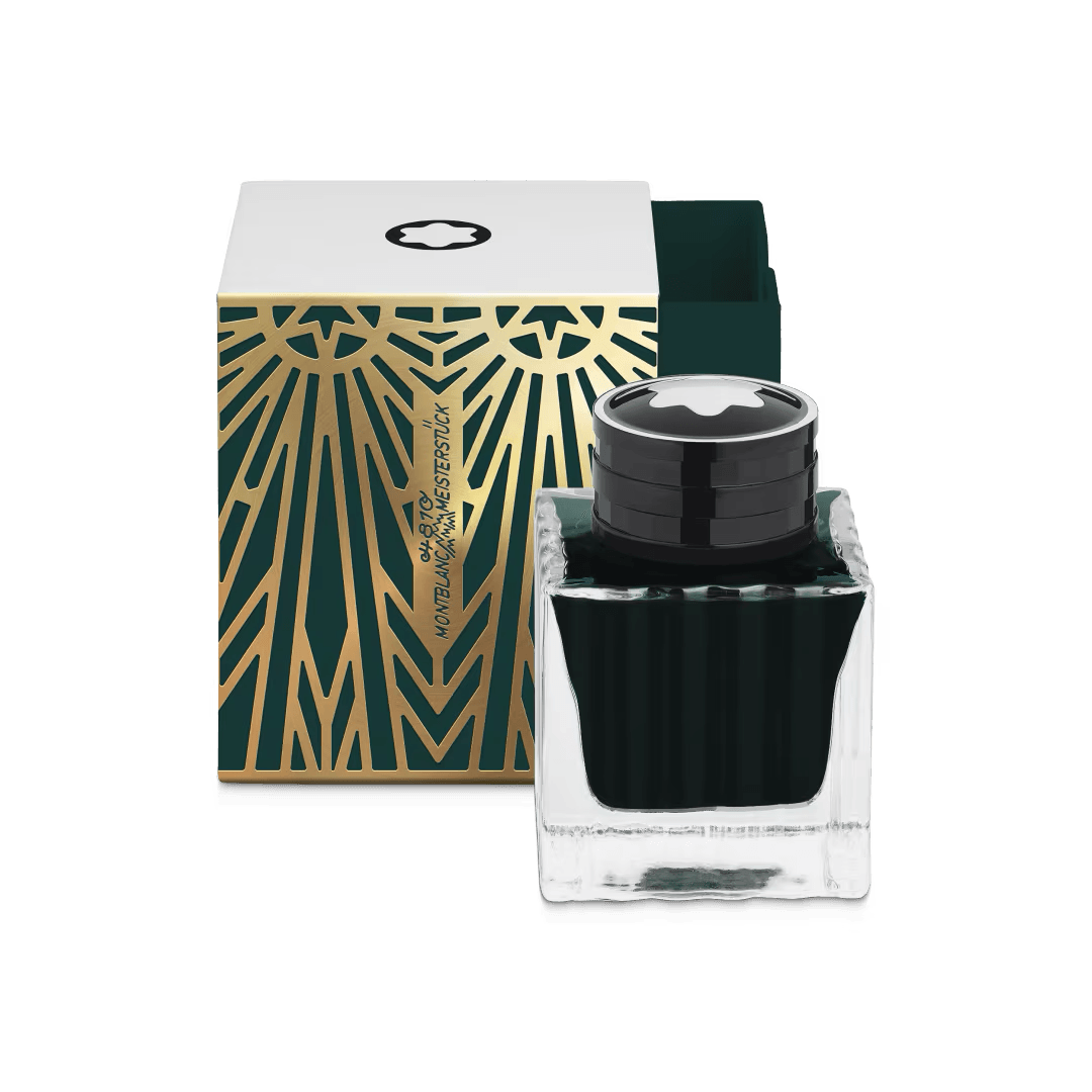 Montblanc boccetta d'inchiostro 50ml The Origin Collection Green verde 133069 - Capodagli 1937