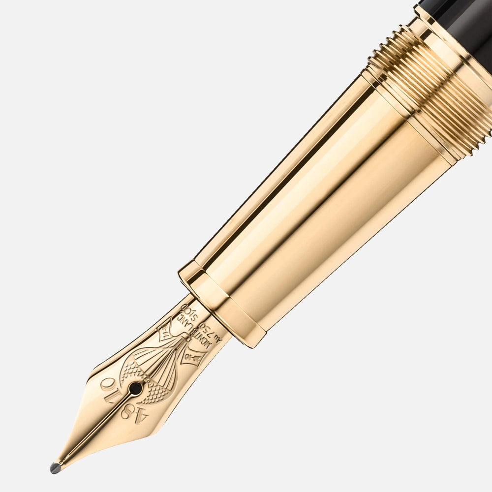 Montblanc penna stilografica Doué Classique Meisterstück Around the World in 80 Days punta M 128471 - Capodagli 1937