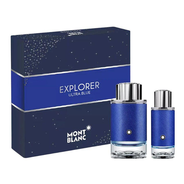 Montblanc set regalo Explore Ultra Blue 100ml + 30ml MB020C03 - Capodagli 1937