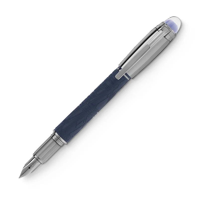 Montblanc stilografica Starwalker Spaceblue Doué punta M 130215 - Capodagli 1937