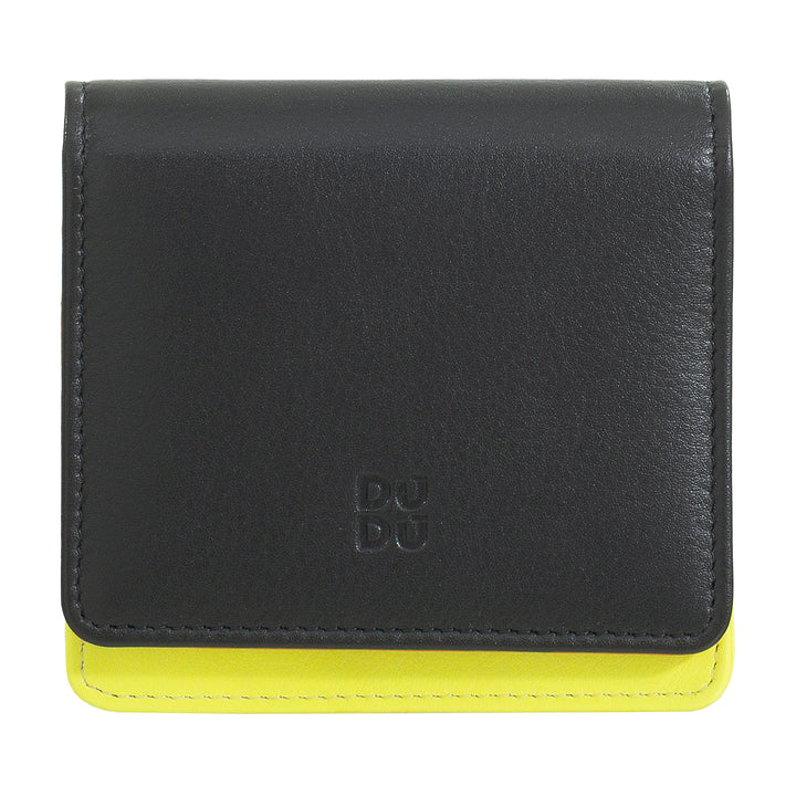 Skop의 Dudu Women 's Women 지갑 Skop Legant RFID Ultra Compact Colorful RFID 내부 지퍼 및 8 개의 카드 카드 소지자 8 개