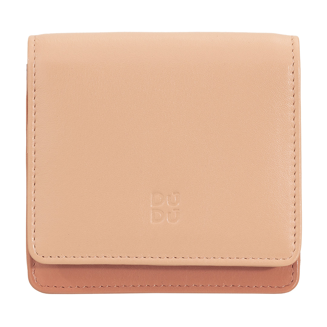 Skop의 Dudu Women 's Women 지갑 Skop Legant RFID Ultra Compact Colorful RFID 내부 지퍼 및 8 개의 카드 카드 소지자 8 개