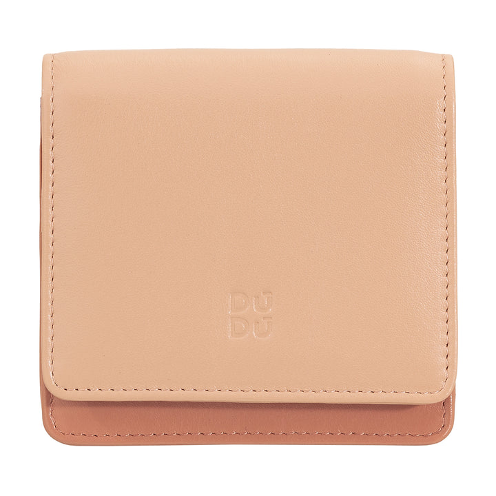 Skop의 Dudu Women 's Women 지갑 Skop Legant RFID Ultra Compact Colorful RFID 내부 지퍼 및 8 개의 카드 카드 소지자 8 개