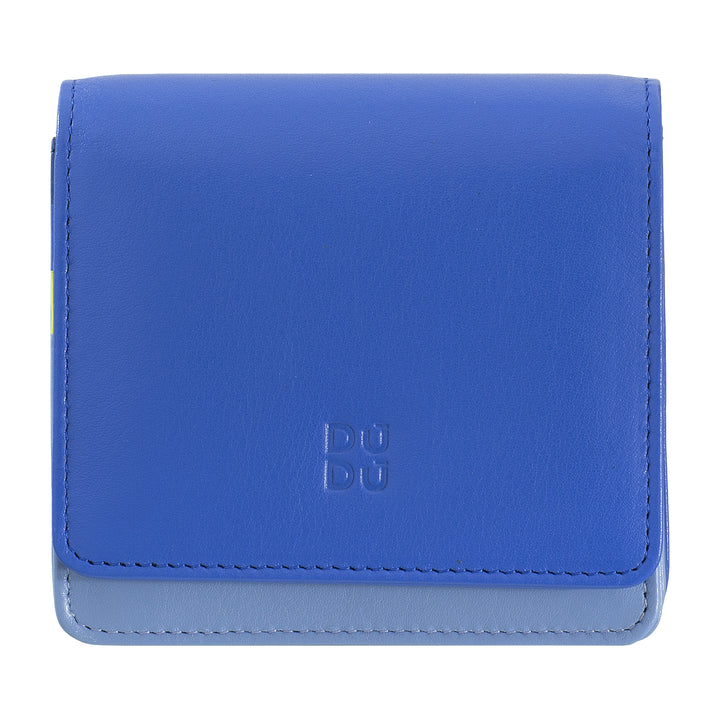 Skop의 Dudu Women 's Women 지갑 Skop Legant RFID Ultra Compact Colorful RFID 내부 지퍼 및 8 개의 카드 카드 소지자 8 개