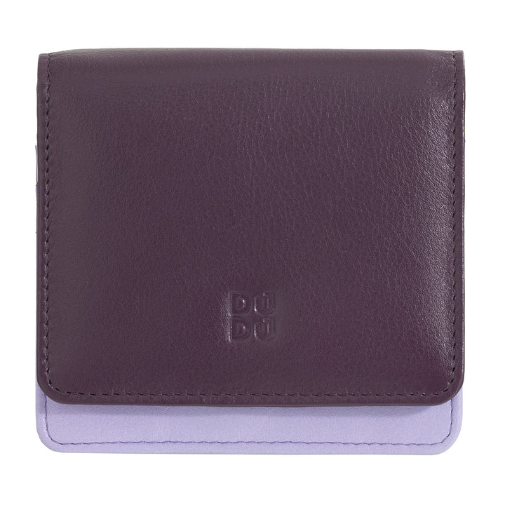 Skop의 Dudu Women 's Women 지갑 Skop Legant RFID Ultra Compact Colorful RFID 내부 지퍼 및 8 개의 카드 카드 소지자 8 개