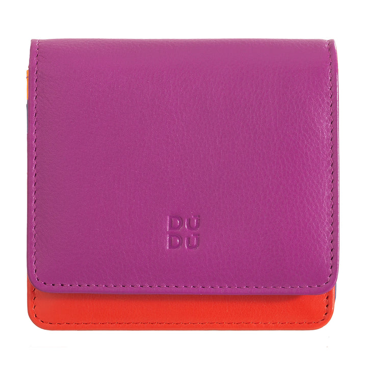 Dudu Women's Women Wallet in Skop Legant Rfid Ultra Compact Colorful Rfid with internal zip and 8 Card Card holders