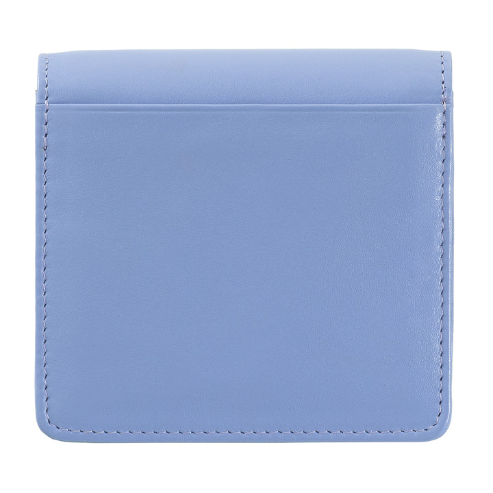 Skop의 Dudu Women 's Women 지갑 Skop Legant RFID Ultra Compact Colorful RFID 내부 지퍼 및 8 개의 카드 카드 소지자 8 개