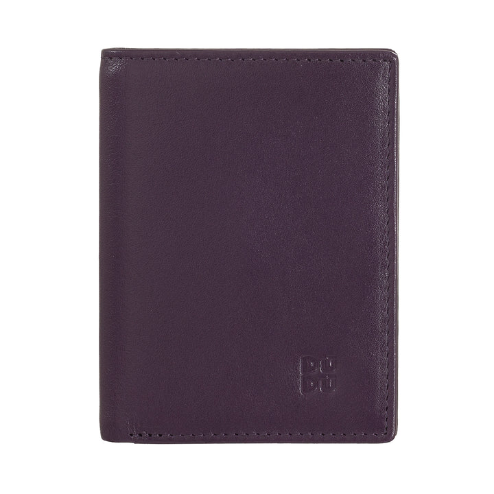 Dudu Men's Leather Wallet、クレジットカード所有者を備えたスリムメンズウォレット、キャッシュケースホルダー、小さくてコンパクト、RFID保護