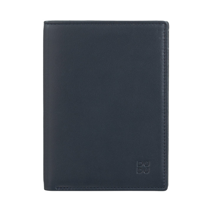 Dudu Men 's Slim Portfolio, Small and Thin, 돈과 신용 카드 가져 오기, 내부 지퍼 지퍼 힌지로 소형 치료, 최소 디자인