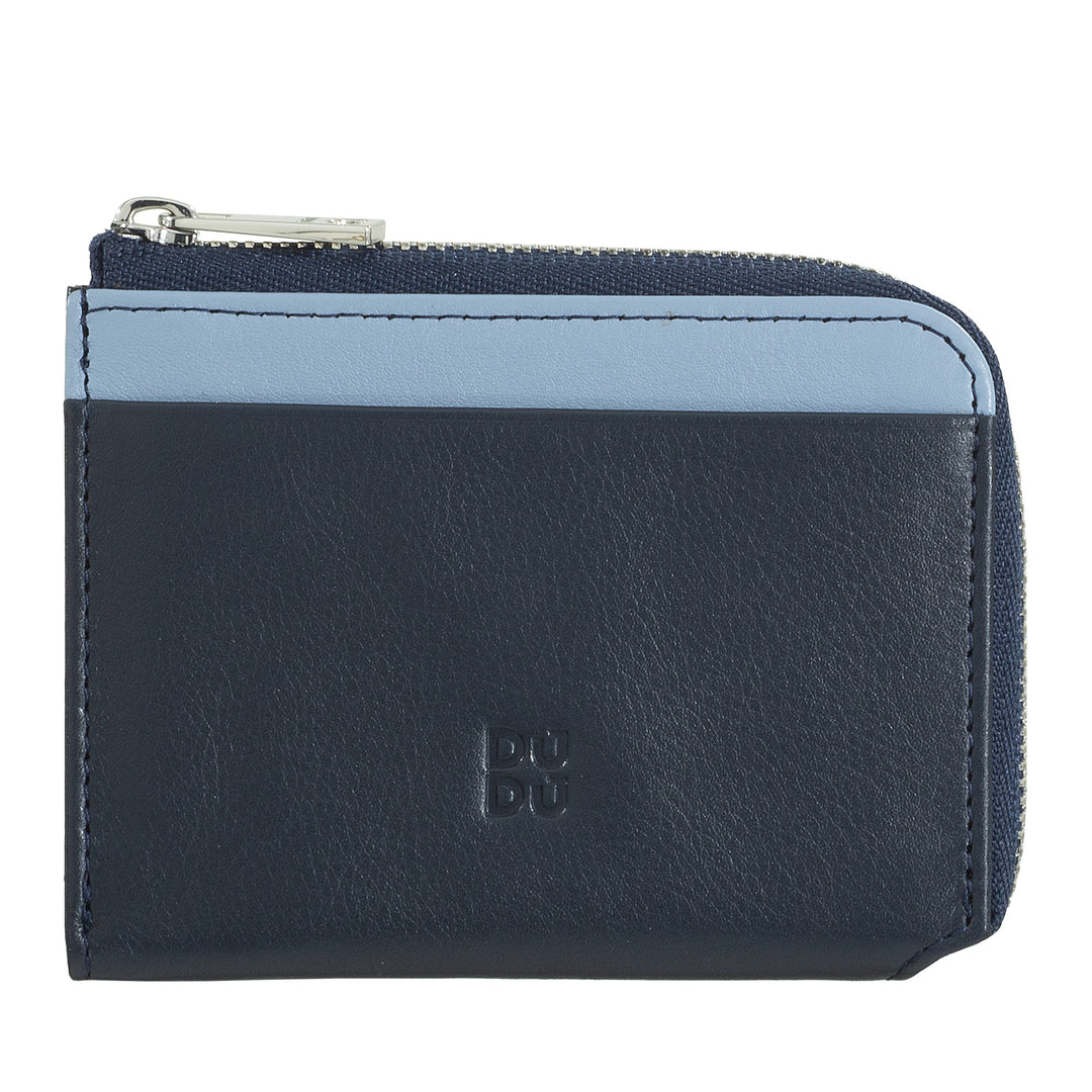 zip을 가진 Dudu Small Men 's Wallet, 컬러 가죽의 RFID 지갑, 신용 카드 홀더, 소형 포켓 디자인