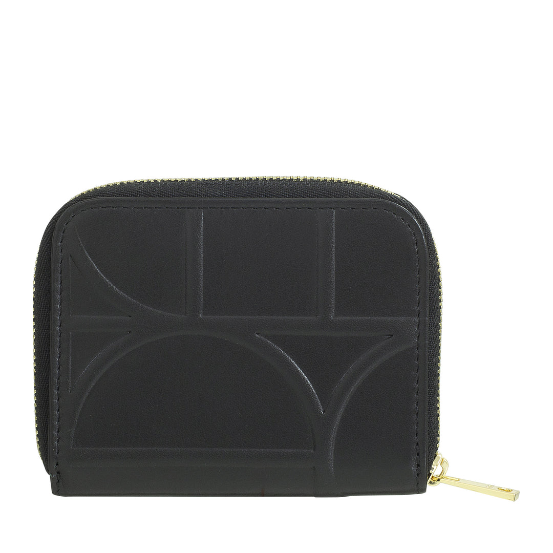 dudu portamonete man woman small passeble Leather Passeble with Hinge、Card Holder Pockets -Compact Small Wallet